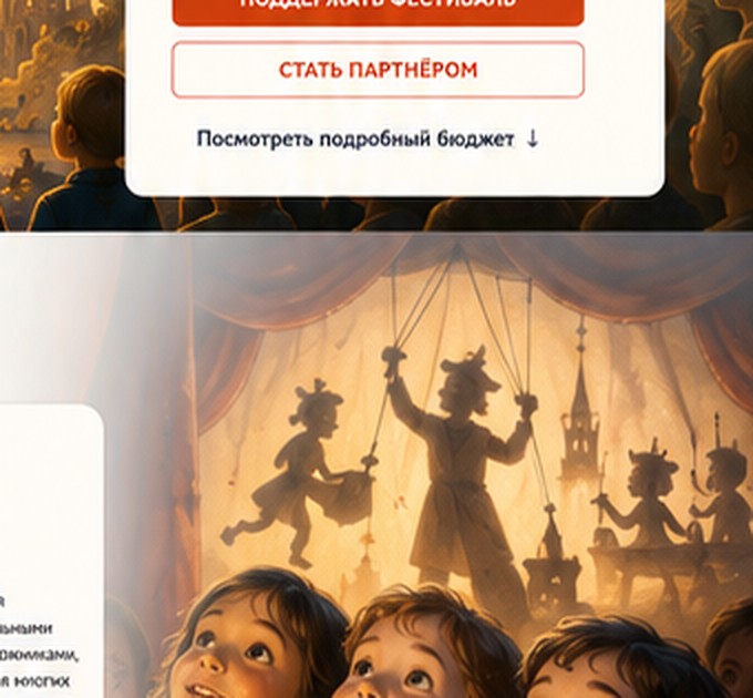 Дети в театре